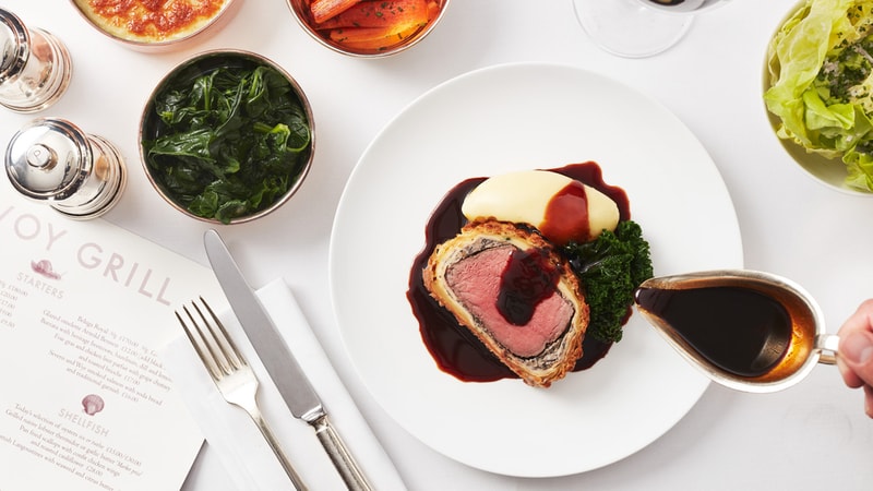 Culinary Journey with Gordon Ramsay’s Savoy Grill
